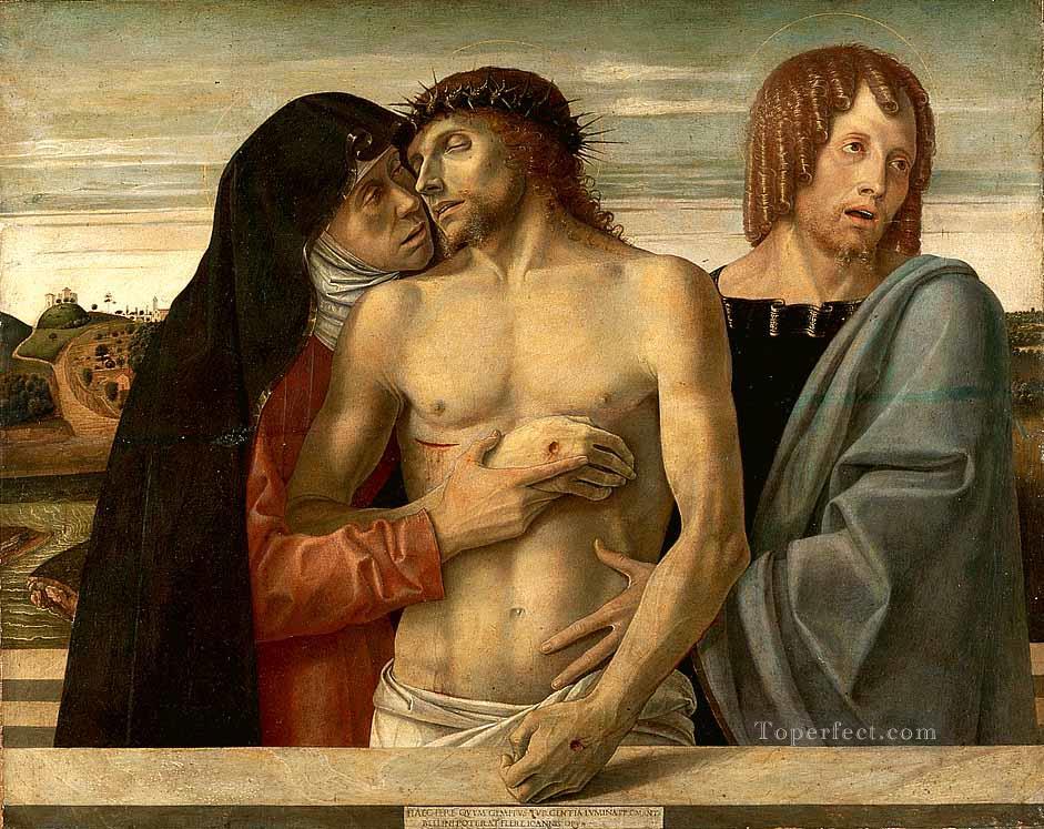 Pieta Renaissance Giovanni Bellini Oil Paintings
